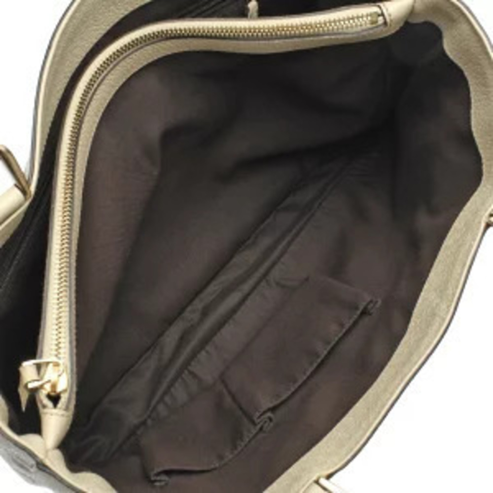 Gucci Handbag Tote GG Bag Beige Canvas - Picture 5 of 9